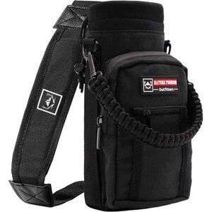 Water Bottle Holder with Strap 25 32 40 64oz Insulated Water Bottle CarrierSling